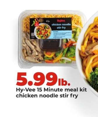 Hy-Vee 15 Minute meal kit
