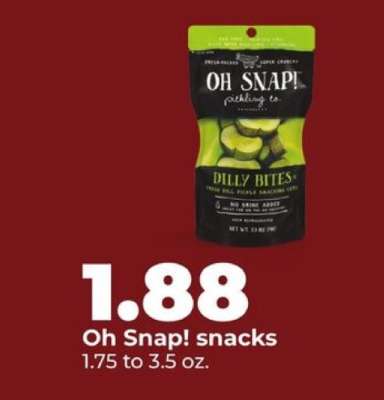 Oh Snap! snacks