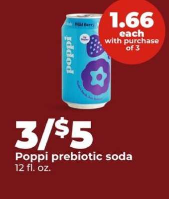 Poppi Prebiotic Soda*