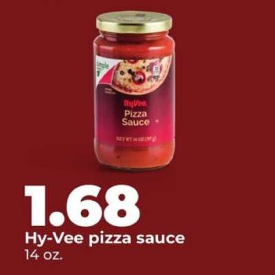 Hy-Vee pizza sauce