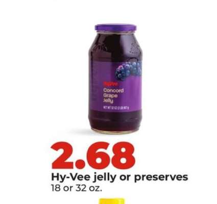 Hy-Vee jelly or preserves