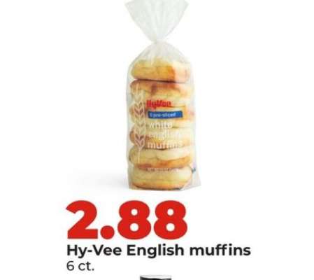 Hy-Vee English muffins