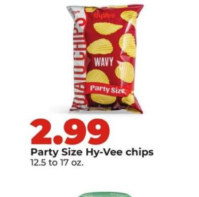 Party Size Hy-Vee chips