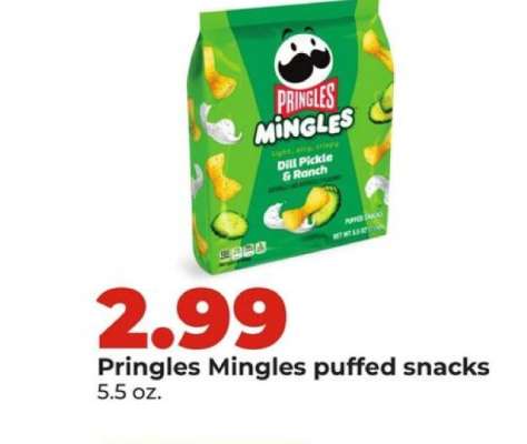 Pringles Mingles Puffed Snacks