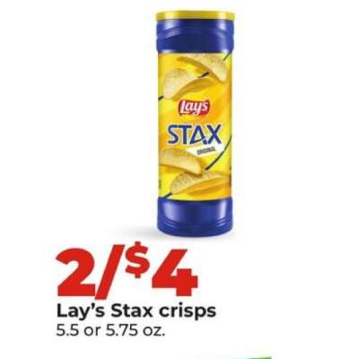 Lay's Stax crisps