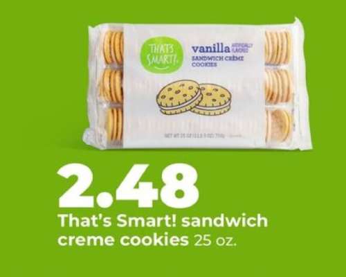 That's Smart! sandwich crème cookies