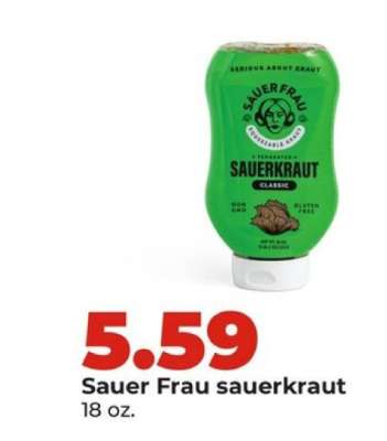Sauer Frau sauerkraut