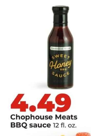 Chophouse Meats BBQ sauce