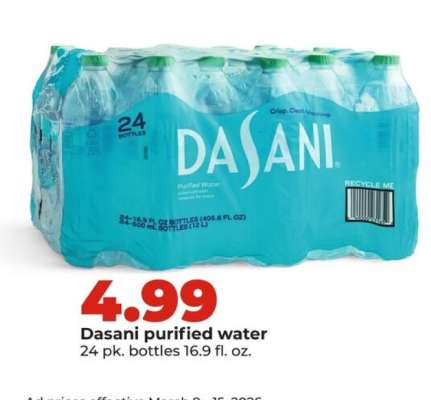 Dasani Purified Water*