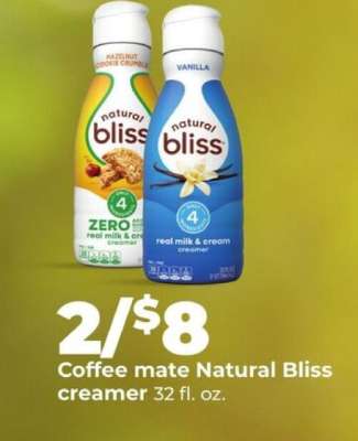 Coffee mate Natural Bliss Creamer
