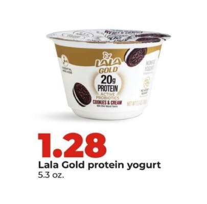 Lala Gold protein yogurt