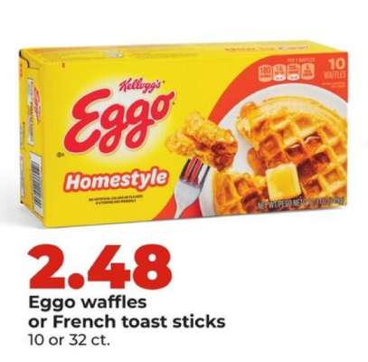 Eggo waffles or French toast sticks