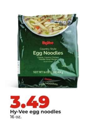 Hy-Vee egg noodles