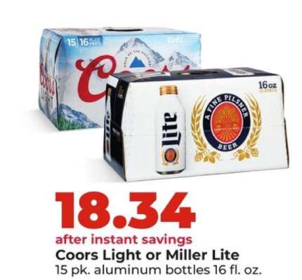 Coors Light or Miller Lite