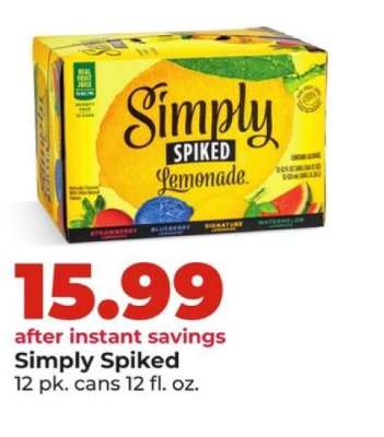 Simply Spiked Lemonade