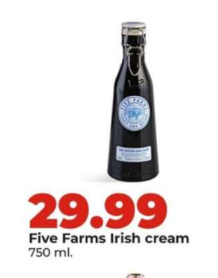 Five Farms Irish cream