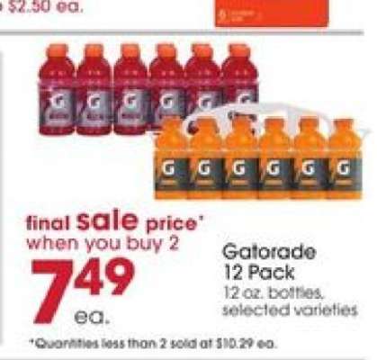 Gatorade 12 Pack