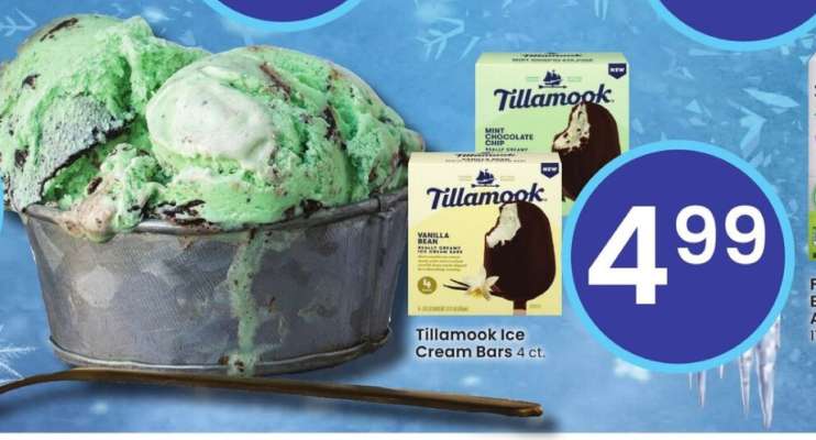 Tillamook Ice Cream Bars 4 ct.