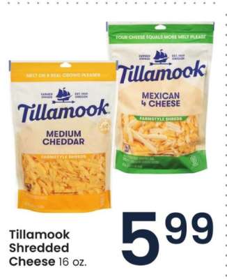 Tillamook Shredded Cheese