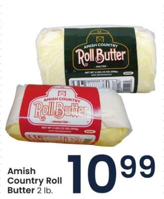 Amish Country Roll Butter