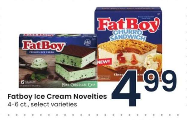 FatBoy Ice Cream Novelties