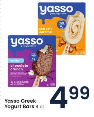 Yasso Greek Yogurt Bars