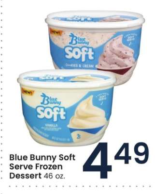 Blue Bunny Soft Serve Frozen Dessert