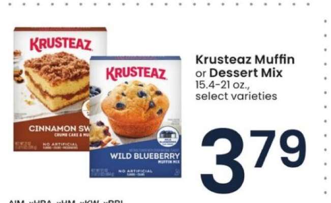 Krusteaz Muffin or Dessert Mix
