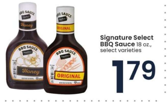 Signature Select BBQ Sauce