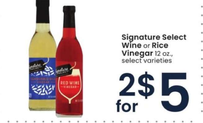 Signature Select Wine or Rice Vinegar