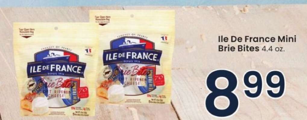 Ile De France Mini Brie Bites