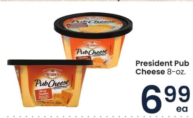 President Pub Cheese