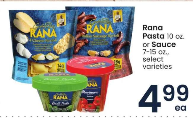 Rana Pasta or Sauce