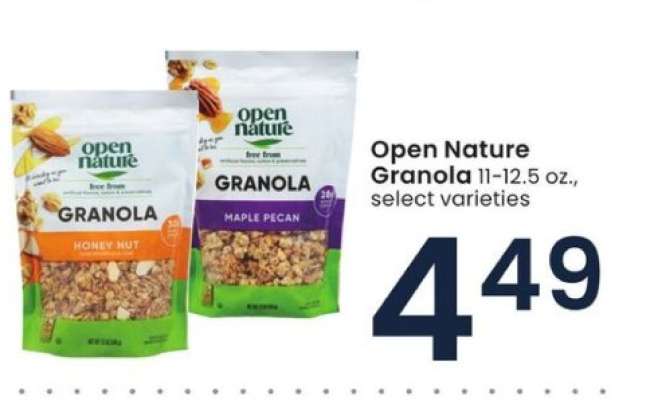 Open Nature Granola