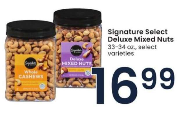 Signature Select Deluxe Mixed Nuts