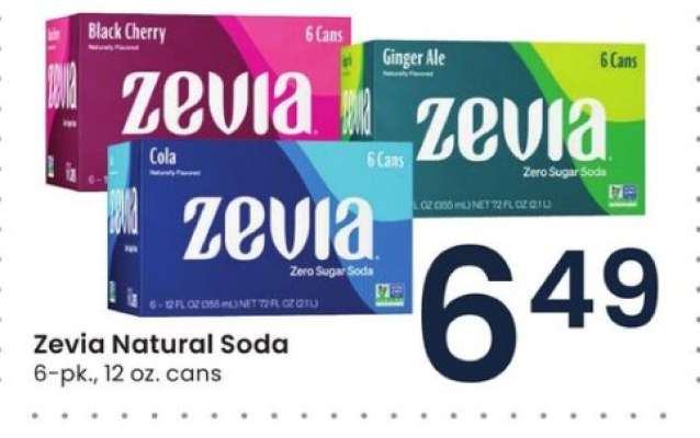 Zevia Natural Soda