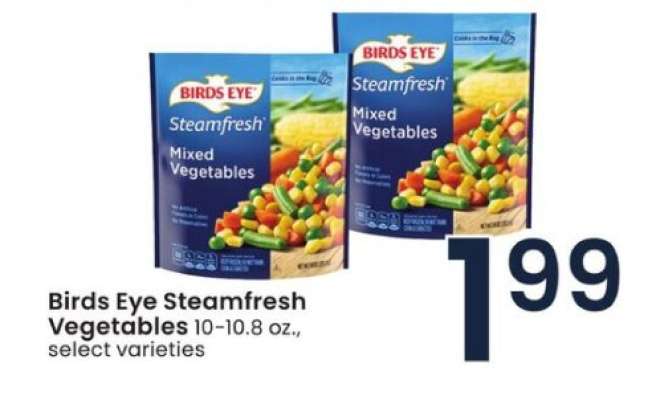 Birds Eye Steamfresh Vegetables