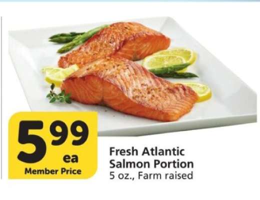 Fresh Atlantic Salmon Portion