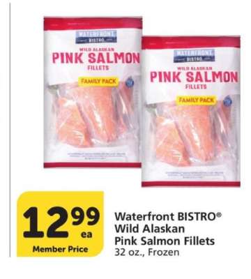 waterfront BISTRO® Wild Alaskan Pink Salmon Fillets