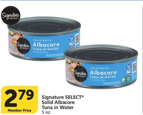 Signature SELECT® Solid Albacore Tuna in Water