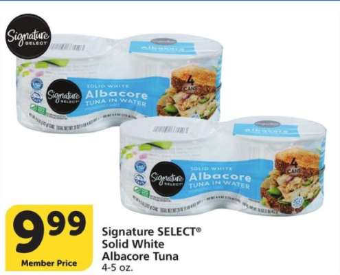 Signature SELECT® Solid White Albacore Tuna