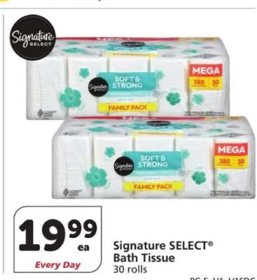 Signature SELECT® Bath Tissue