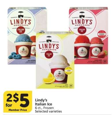 Lindy's Italian Ice