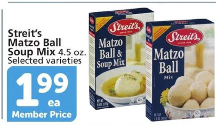 Streit's Matzo Ball & Soup Mix