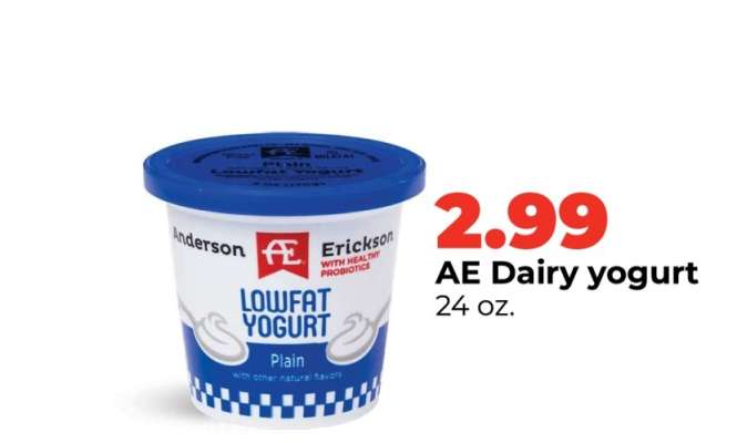 AE Dairy yogurt