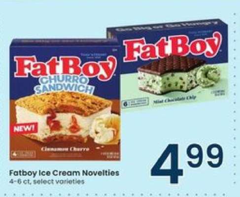 FatBoy Ice Cream Novelties
