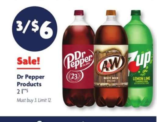 Dr Pepper Products*