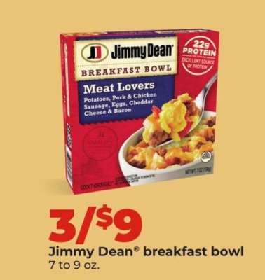 Jimmy Dean® breakfast bowl