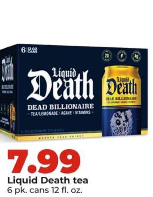 Liquid Death Tea