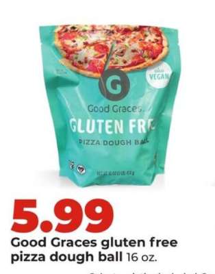 Good Graces gluten free pizza dough ball